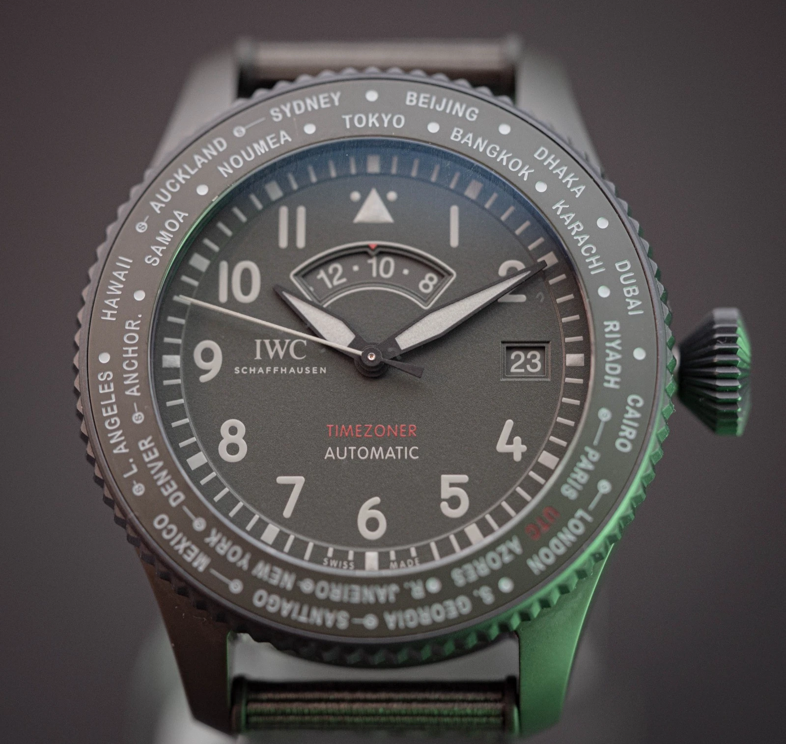 IWC Pilot Timezoner Top Gun