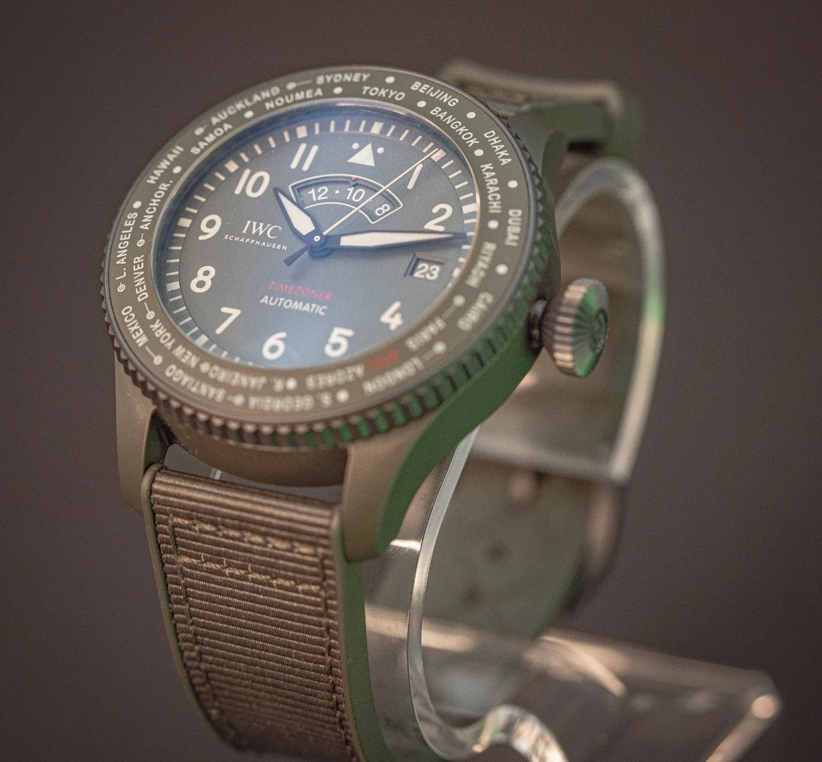IWC Pilot Timezoner Top Gun — detail 4