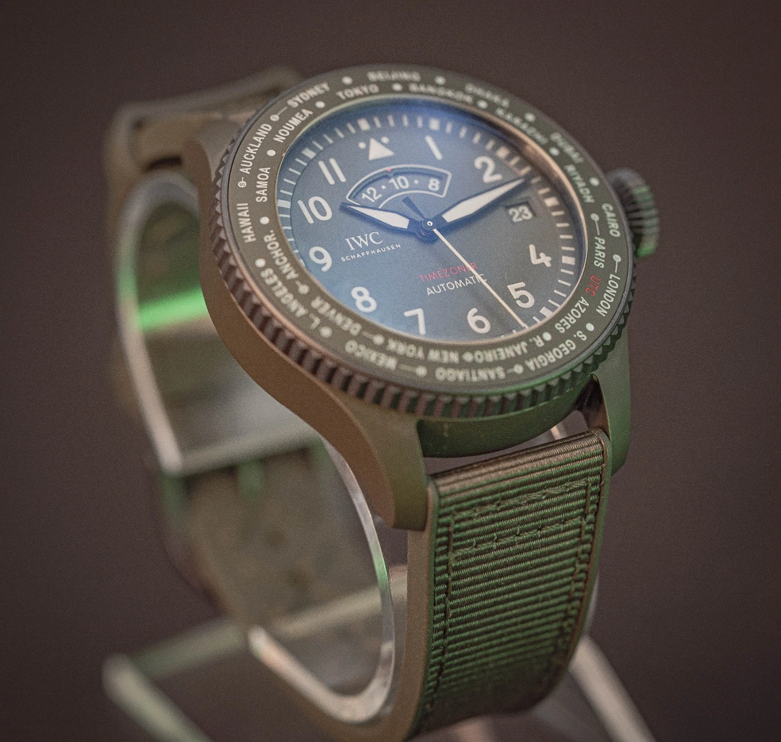 IWC Pilot Timezoner Top Gun — detail 8