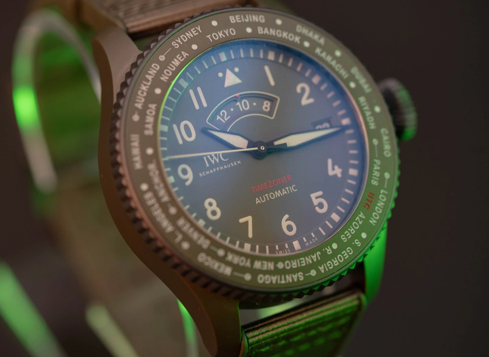 IWC Pilot Timezoner Top Gun — detail 9