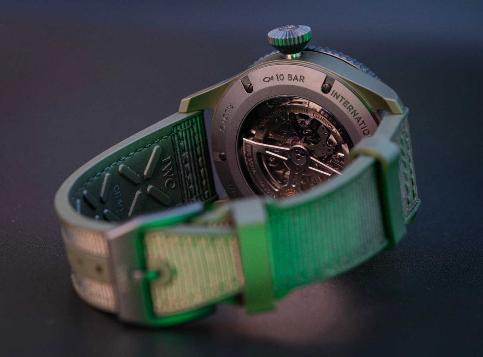 IWC Pilot Timezoner Top Gun — detail 10