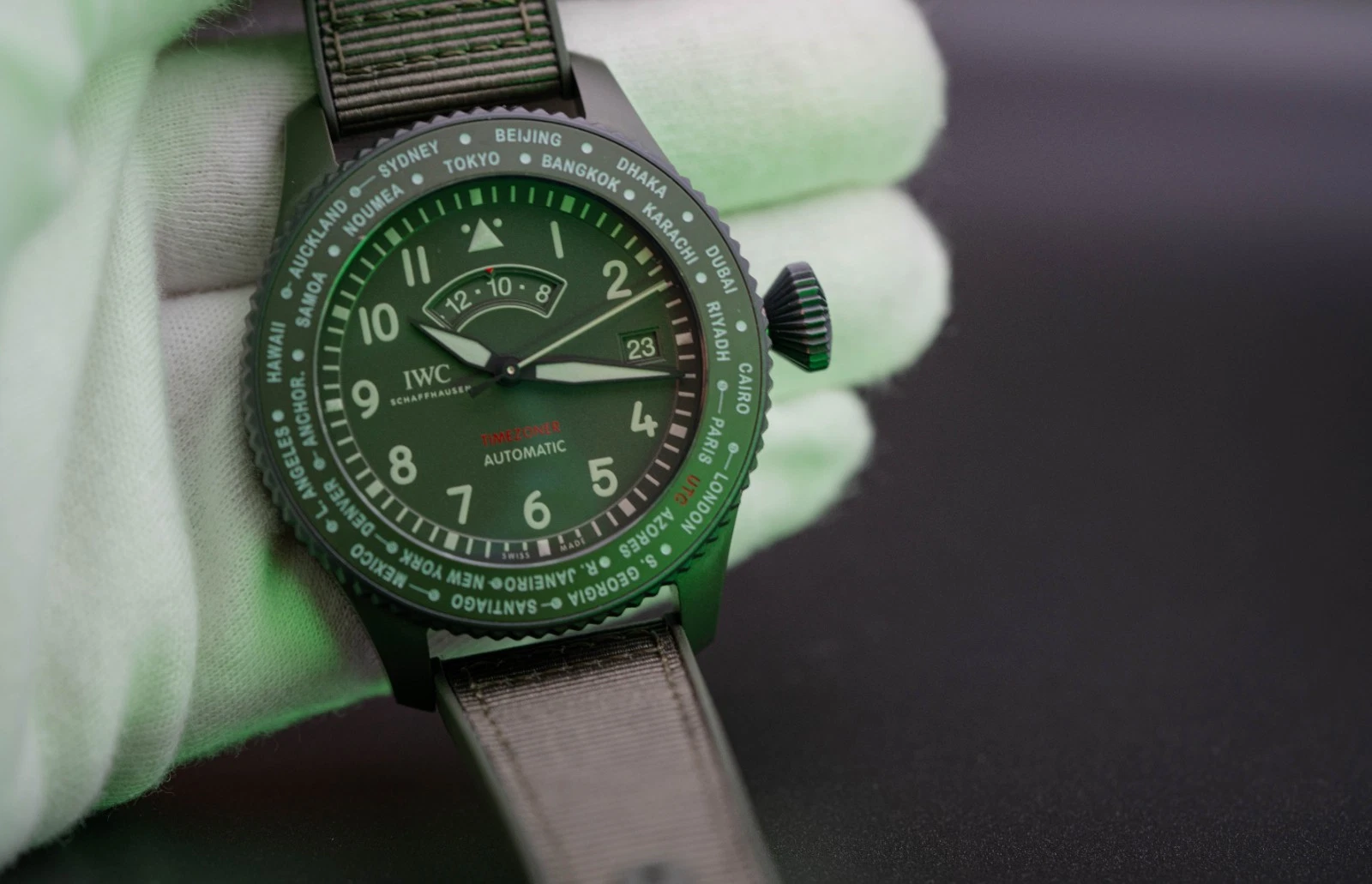 IWC Pilot Timezoner Top Gun — detail 12