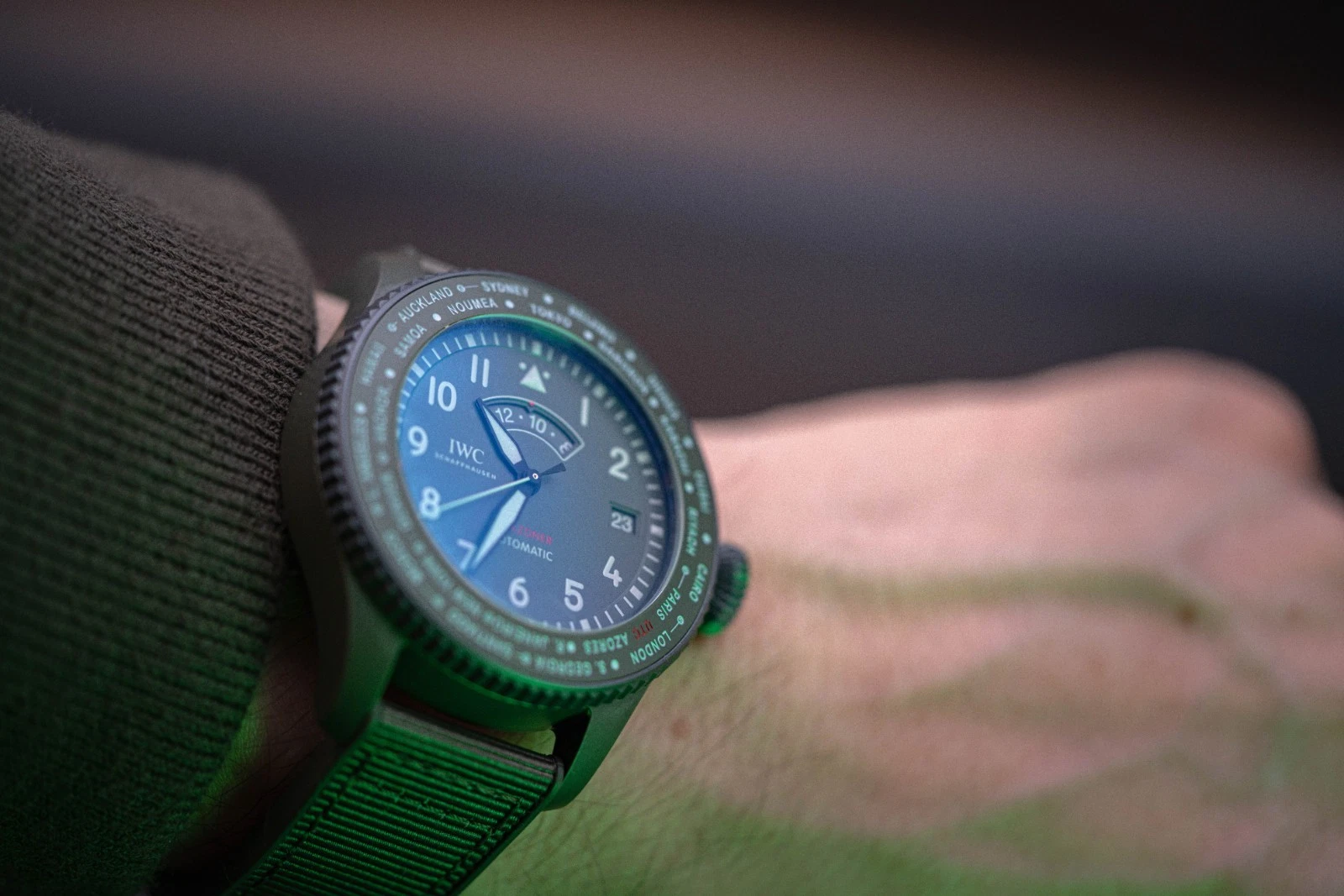 IWC Pilot Timezoner Top Gun — detail 13
